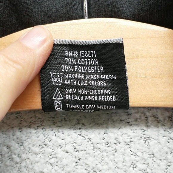 Fan Cloth Womens Michigan State Pullover Drawstring Hoodie Sweatshirt Gray 2XL - Picture 10 of 13